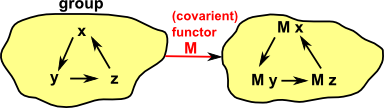 covarient functor